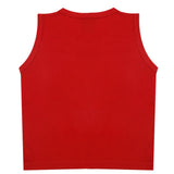 Boys Sando T-Shirt - Red, Boys T-Shirts, Chase Value, Chase Value
