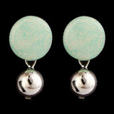 Women's Ear Tops - Cyan, Women, Earrings & Tops, Chase Value, Chase Value
