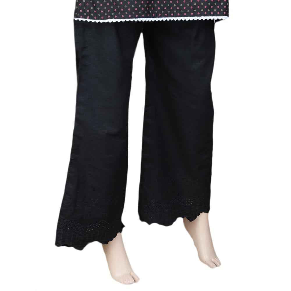 Women's Bell Bottom Trouser - Black, Women, Pants & Tights, Chase Value, Chase Value