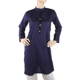 Women's Embroidery Kurti - Navy Blue, Women, Ready Kurtis, Chase Value, Chase Value