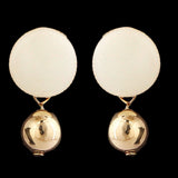 Women's Ear Tops - Off White, Women, Earrings & Tops, Chase Value, Chase Value