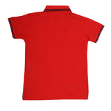 Boys Half Sleeves Polo T-Shirt - Red, Kids, Boys T-Shirts, Chase Value, Chase Value