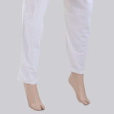 Women's Trouser With Lace - White, Women, Pants & Tights, Chase Value, Chase Value