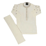 Boys Fancy Shalwar Kameez - Off White, Kids, Boys Shalwar Kameez, Chase Value, Chase Value