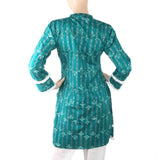 Women's Fancy Kurti - Sea Green, Women, Ready Kurtis, Chase Value, Chase Value