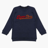 Boys Full Sleeves Sweater - Navy Blue, Boys Sweaters, Chase Value, Chase Value