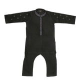 Boys Fancy Shalwar Kameez - Black, Kids, Boys Shalwar Kameez, Chase Value, Chase Value
