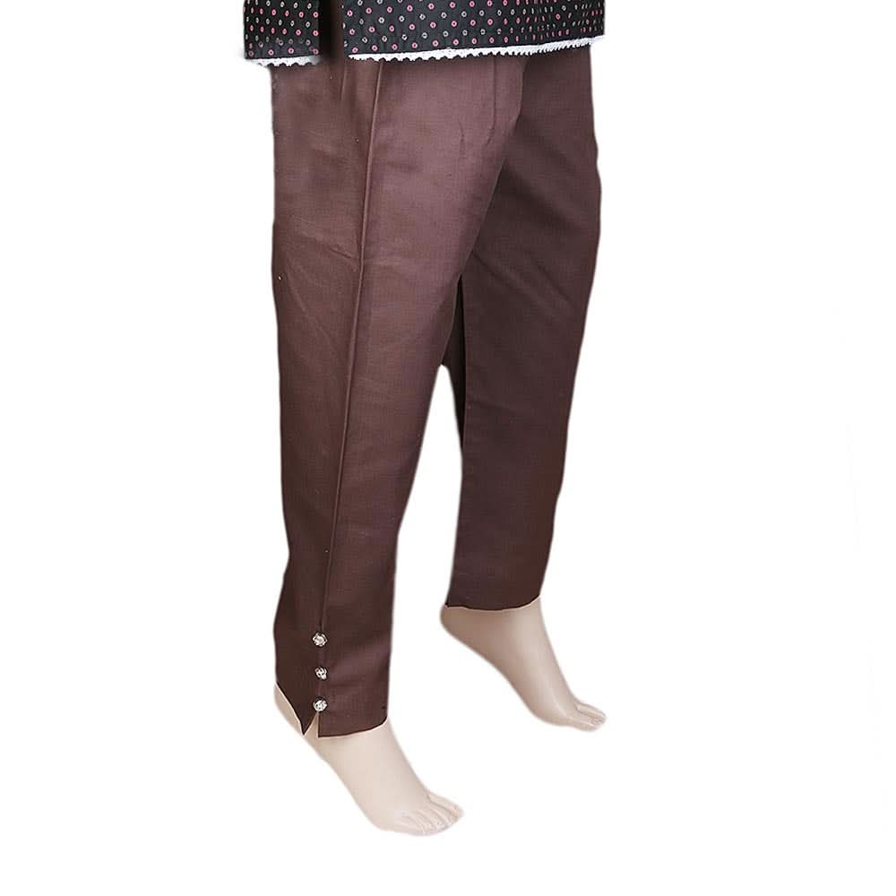 Women's Basic Trouser - Coffee, Women, Pants & Tights, Chase Value, Chase Value