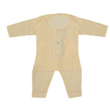 Newborn Boys Embroidered Shalwar Kameez - Fawn, Kids, NB Boys Shalwar Suits, Chase Value, Chase Value