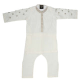Boys Fancy Shalwar Kameez - White, Kids, Boys Shalwar Kameez, Chase Value, Chase Value