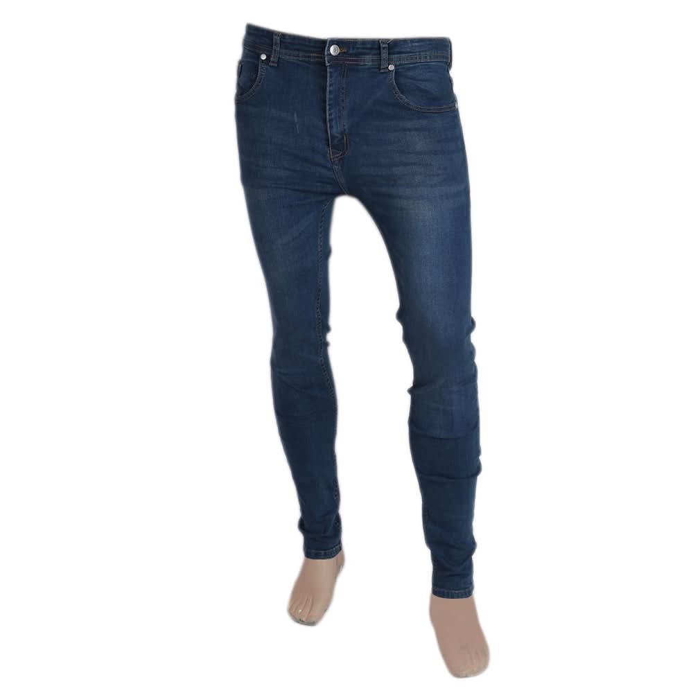 Men's Denim Pant - Blue, Men, Casual Pants And Jeans, Chase Value, Chase Value