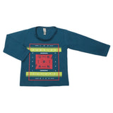 Boys Full Sleeves T-Shirt - Blue, Kids, Boys T-Shirts, Chase Value, Chase Value