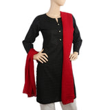 Women's Plain Chiffon Dupatta - Maroon, Women, Dupatta, Chase Value, Chase Value