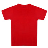 Boys Half Sleeves T-Shirt - Red, Boys T-Shirts, Chase Value, Chase Value