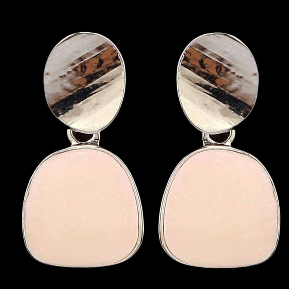 Women's Ear Tops - Tea Pink, Women, Earrings & Tops, Chase Value, Chase Value