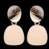 Women's Ear Tops - Tea Pink, Women, Earrings & Tops, Chase Value, Chase Value