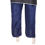 Women's Bell Bottom Embroidered Trouser - Blue, Women, Pants & Tights, Chase Value, Chase Value