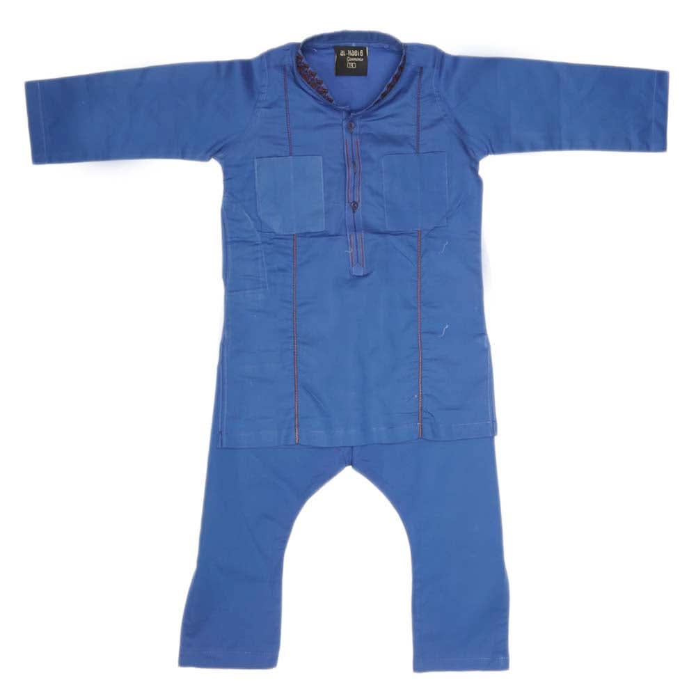 Boys Embroidered Shalwar Kameez - Royal Blue, Kids, Boys Shalwar Kameez, Chase Value, Chase Value
