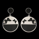 Women's Earring - Black, Women, Earrings & Tops, Chase Value, Chase Value