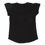 Girls Printed Half Sleeves T-Shirt 4686 - Black, Kids, Girls T-Shirts, Chase Value, Chase Value