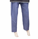 Women's Printed Trouser - Blue, Women, Pants & Tights, Chase Value, Chase Value