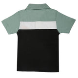 Boys Half Sleeves Polo T-Shirt - Cyan, Boys T-Shirts, Chase Value, Chase Value