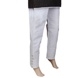 Women's Embroidered Trouser - White, Women, Pants & Tights, Chase Value, Chase Value