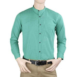 Men's Business Casual Shirt - Green - test-store-for-chase-value