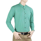 Men's Business Casual Shirt - Green - test-store-for-chase-value