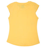 Girls Printed Half Sleeves T-Shirt 4700 - Lemon, Kids, Girls T-Shirts, Chase Value, Chase Value