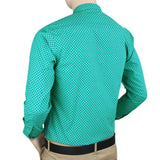 Men's Business Casual Shirt - Green - test-store-for-chase-value