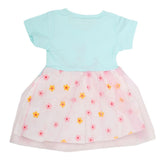 Newborn Girls Frock - Cyan, Kids, NB Girls Frocks, Chase Value, Chase Value