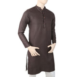 Men's Stamp Kurta - Brown, Men, Kurtas, Chase Value, Chase Value