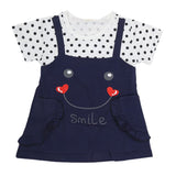 Newborn Girls Frock - Navy Blue, Kids, NB Girls Frocks, Chase Value, Chase Value