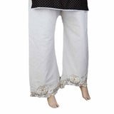 Women's Printed Bell Bottom Trouser - White, Women, Pants & Tights, Chase Value, Chase Value