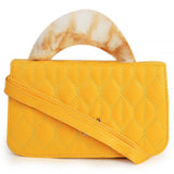 Women's Shoulder Bag - Yellow, Women, Bags, Chase Value, Chase Value