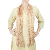Women's Scarves With Pearls - Beige, Women, Dupatta, Chase Value, Chase Value