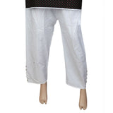 Women's Printed Trouser - White, Women, Pants & Tights, Chase Value, Chase Value