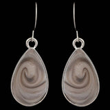 Women's Ear Tops - Dark Grey & Silver, Women, Earrings & Tops, Chase Value, Chase Value