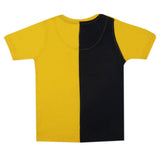 Boys Half Sleeves T-Shirt - Yellow, Boys T-Shirts, Chase Value, Chase Value