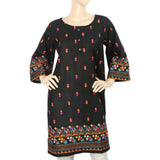 Women's Embroidered Kurti - Black, Women, Ready Kurtis, Chase Value, Chase Value
