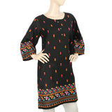 Women's Embroidered Kurti - Black, Women, Ready Kurtis, Chase Value, Chase Value