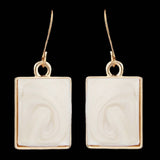 Women's Ear Tops - Off White & Golden, Women, Earrings & Tops, Chase Value, Chase Value