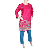 Women's Embroidered 2 Piece Suit - Pink, Women, Shalwar Suits, Chase Value, Chase Value