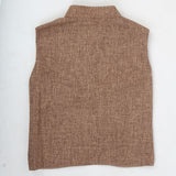 Boys Jute Waist Coat - Brown, Kids, Boys Waistcoats, Chase Value, Chase Value