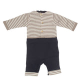 Newborn Boys Romper Full Sleeves CVC 861 S - Navy Blue, Kids, Newborn Boys Rompers, Chase Value, Chase Value