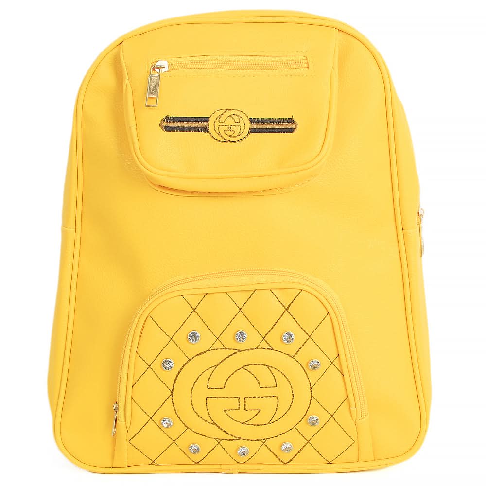 Girls Bagpack - Yellow, Kids, Gift Bags, Chase Value, Chase Value