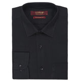 Mens Formal Shirt Plain - Black, Men, Shirts, Chase Value, Chase Value