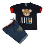 Newborn Boys Half Sleeves Suits - Navy Blue, Kids, Newborn Boys Sets And Suits, Chase Value, Chase Value