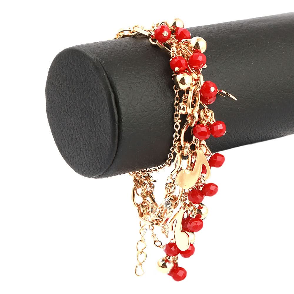 Women's Bracelet - Red, Women, Bangles & Bracelets, Chase Value, Chase Value